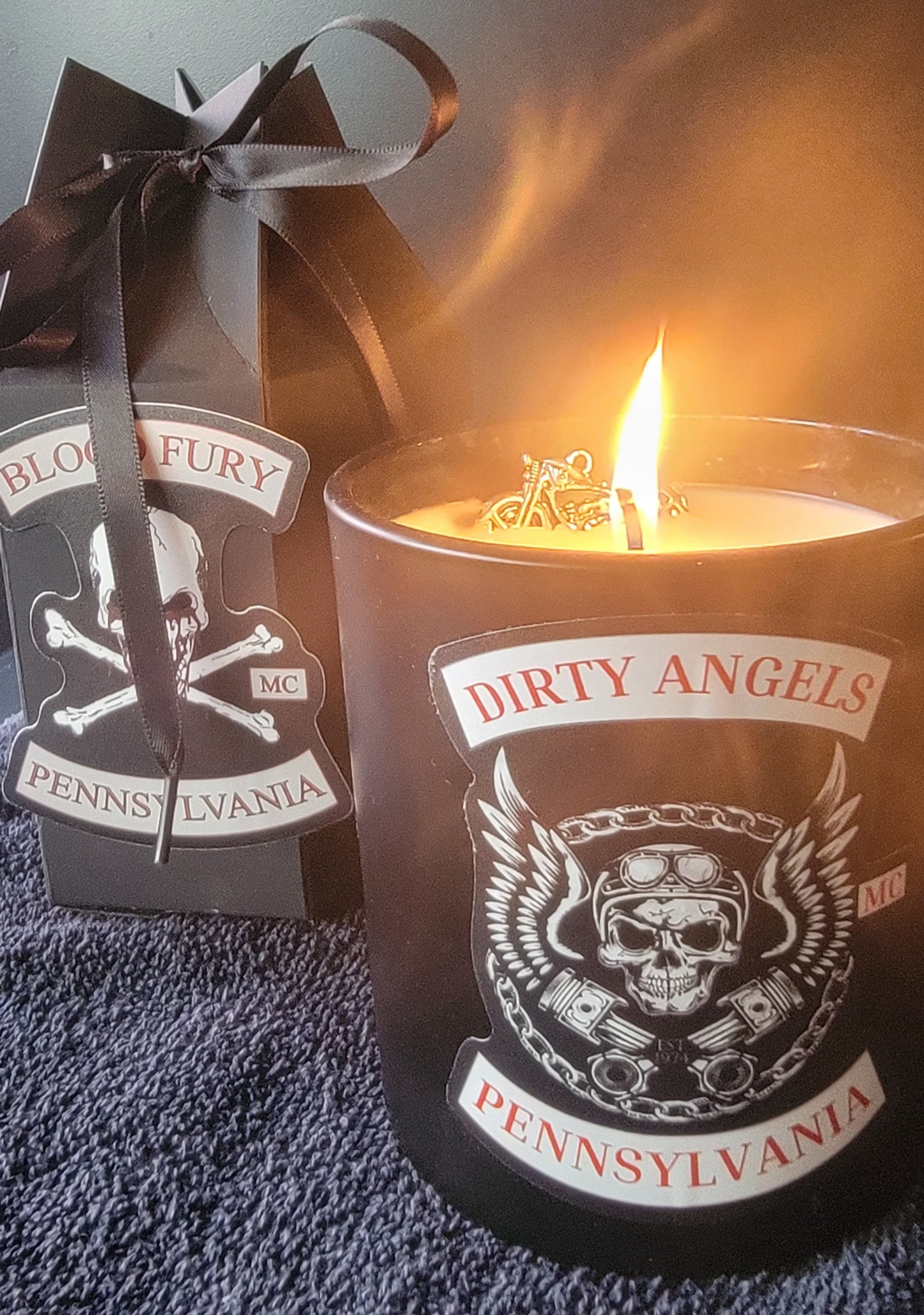 Dirty Angels MC Candle (Jeanne St. James)