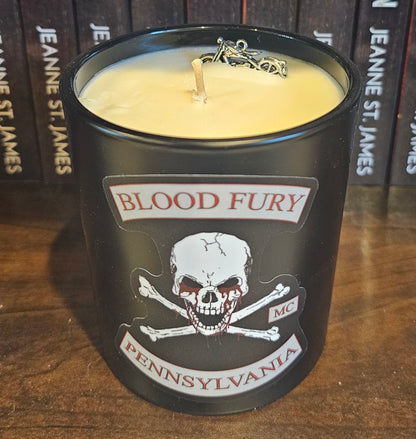 Blood Fury Candle (Jeanne St. James)